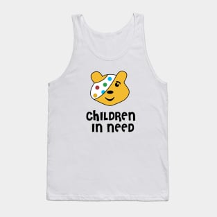 Children In Need Pudsey Bear Tank Top
